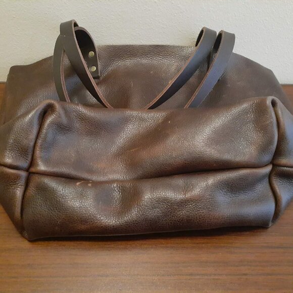 Portland Leather Goods Classic Large Coldbrew Tote - Picture 5 of 10